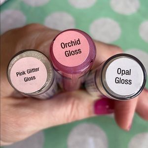 Opal, Pink Glitter and Orchid Gloss Set